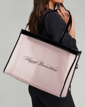 Agent Provocateur AP Bag Tote Bag レディース アクセサリー Baby Pink/Black 日本 | A8K-9840