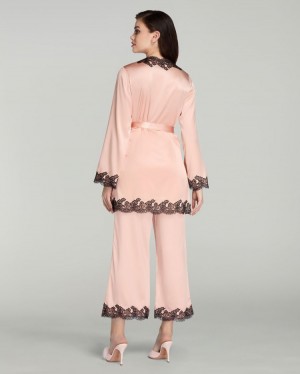 Agent Provocateur Amelea Pyjama Top レディース パジャマ ピンク 日本 | C2F-8813