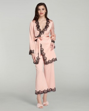 Agent Provocateur Amelea Pyjama Trousers レディース パジャマ ピンク 日本 | E9N-8869