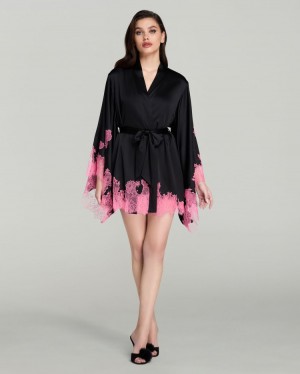 Agent Provocateur Christi Short Kimono レディース ガウン ピンク 日本 | I1H-9140