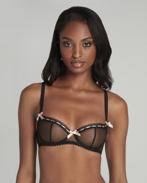 Agent Provocateur Claira Plunge Underwired Bra レディース ブラ 黒 日本 | X8H-1210