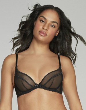 Agent Provocateur Cruz Plunge Underwired Bra レディース ブラ 黒 日本 | C5K-6062