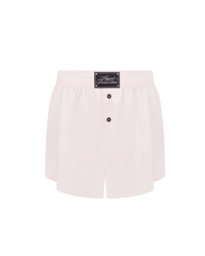 Agent Provocateur Jax Mens Boxers レディース ラウンジウェア Baby Pink/Black 日本 | L5H-6321