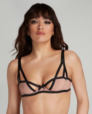 Agent Provocateur Joan Balconette Underwired Bra レディース ブラ Mink 日本 | F6L-1856