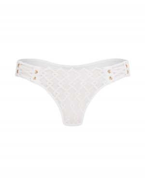 Agent Provocateur Kadra ひも レディース Tバック White/Nude 日本 | D9F-1682