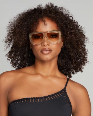 Agent Provocateur Karley Sunglasses レディース サングラス Crystal/Faded 日本 | M1O-9299