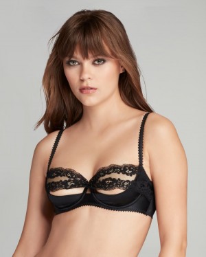 Agent Provocateur Lacy Balconette Underwired Bra レディース ブラ 黒 日本 | B9D-2519