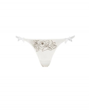 Agent Provocateur Lindie Trixie レディース ブリーフ White/White 日本 | E8U-4768