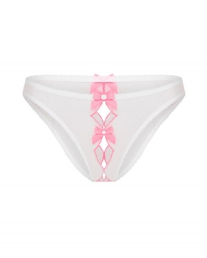 Agent Provocateur Lorna Ouvert レディース ランジェリー white/pink 日本 | K1T-6470