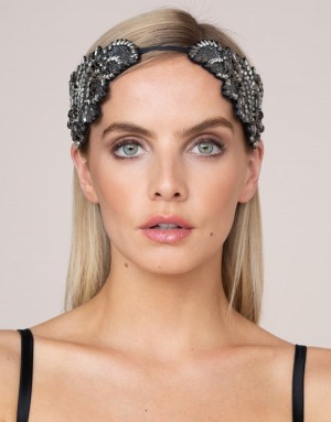 Agent Provocateur Manuka Headpiece レディース カフス、チョーカー、ボディチェーン 黒 日本 | J2B-1075