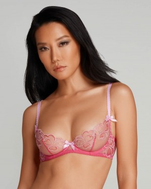 Agent Provocateur Maysie Plunge Underwired Bra レディース ブラ ピンク 日本 | X8F-2894