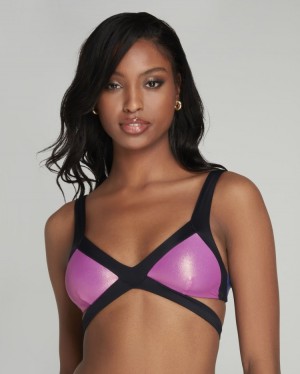 Agent Provocateur Mazzy ビキニ Top レディース ビキニトップ Pink/Cobalt 日本 | M6M-1582