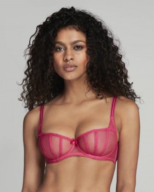 Agent Provocateur Raiven Balconette Underwired Bra レディース ブラ ピンク 日本 | N2H-5874