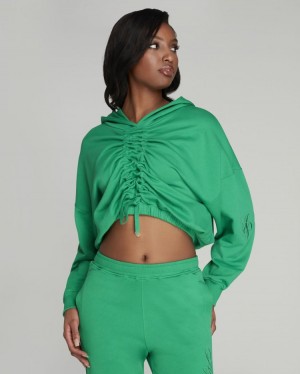 Agent Provocateur Rayley Hoodie レディース ラウンジウェア Green/Green 日本 | S3Z-7407