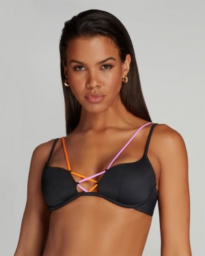 Agent Provocateur Steffi ビキニ Top レディース ビキニトップ 黒 日本 | R6Y-5822