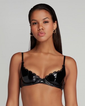 Agent Provocateur Zarya Demi Cup Bra レディース ブラ 黒 日本 | K9W-5893