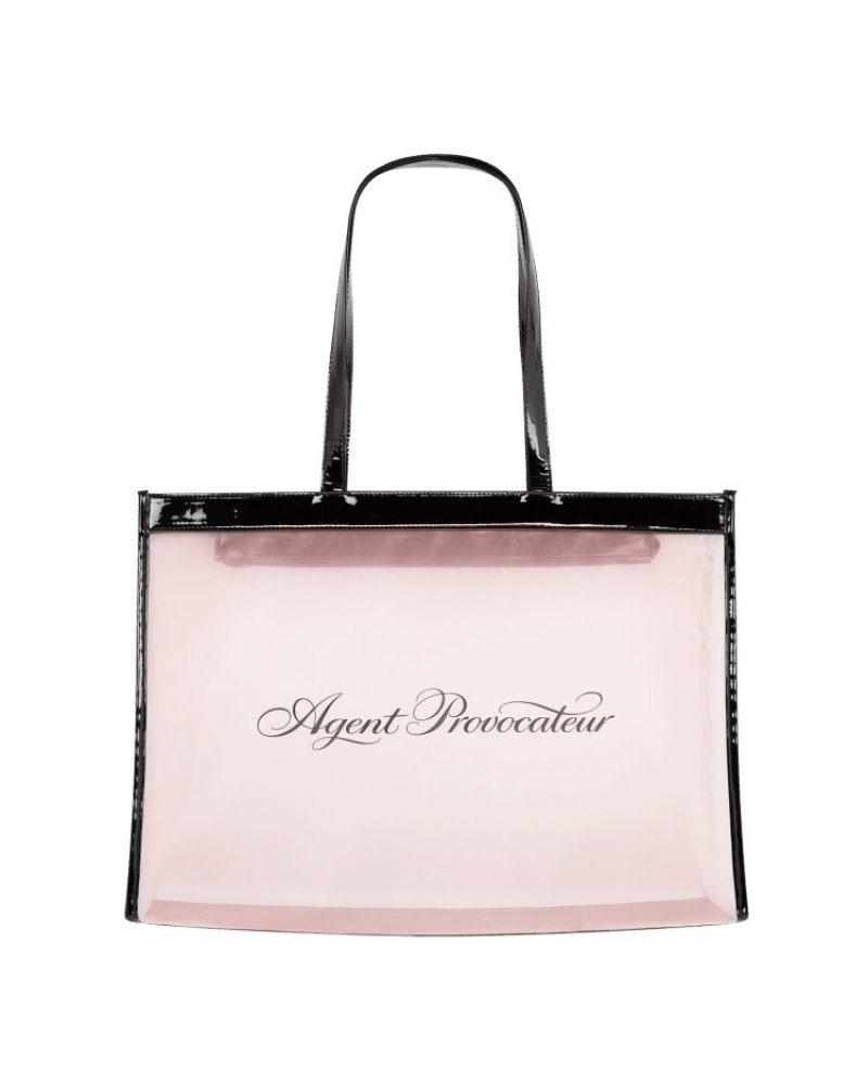 Agent Provocateur AP Bag Tote Bag レディース アクセサリー Baby Pink/Black 日本 | A8K-9840