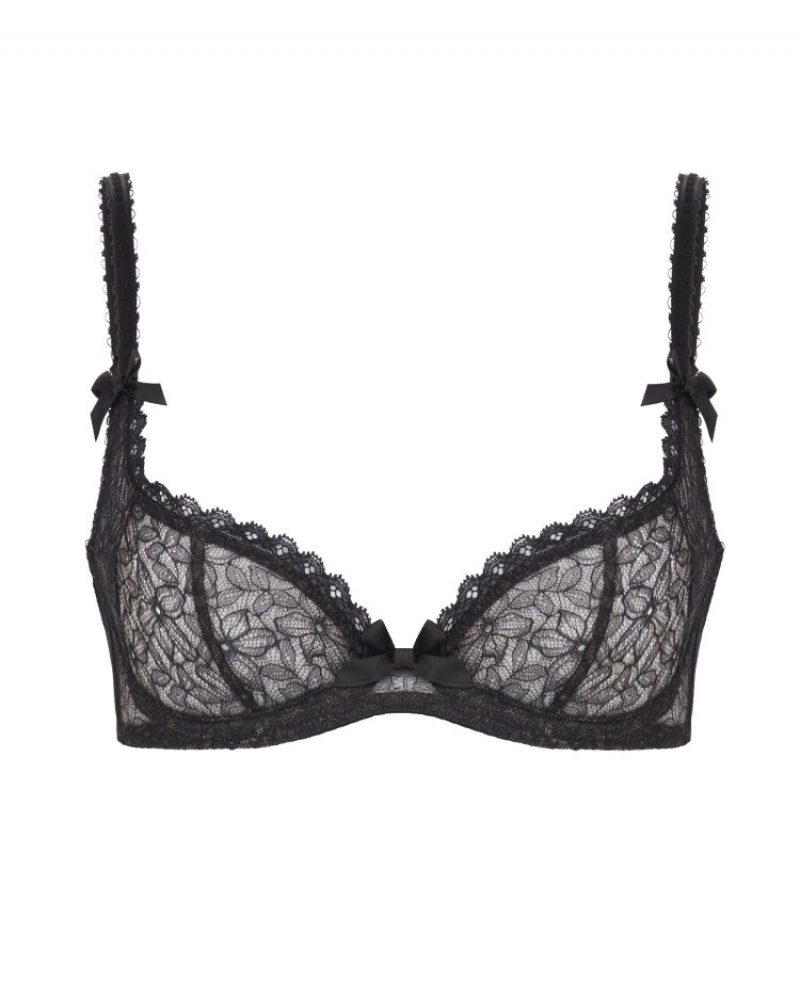 Agent Provocateur Aliza Demi Cup Bra レディース ブラ 黒 日本 | Z5H-9916