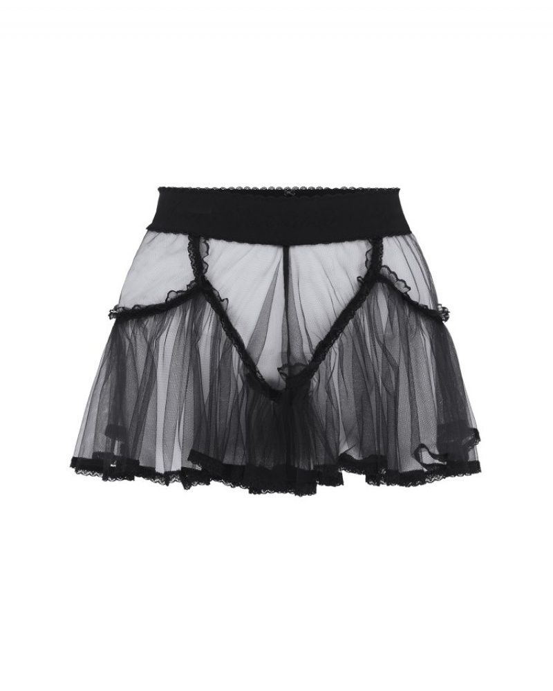 Agent Provocateur Alysia Mini Skirt レディース スカート 黒 日本 | C8Z-5384