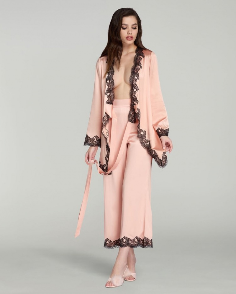 Agent Provocateur Amelea Pyjama Trousers レディース パジャマ ピンク 日本 | E9N-8869