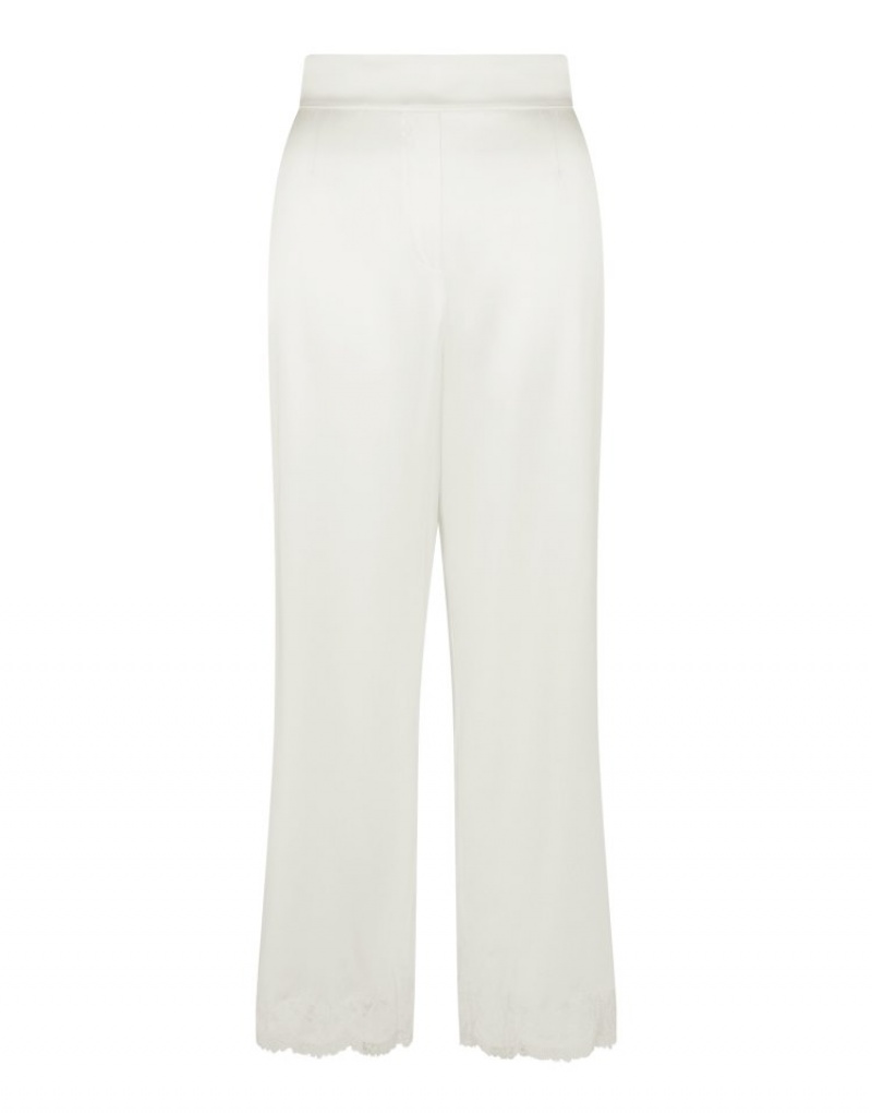 Agent Provocateur Amelea Pyjama Trousers レディース パジャマ Ivory 日本 | R9I-4787