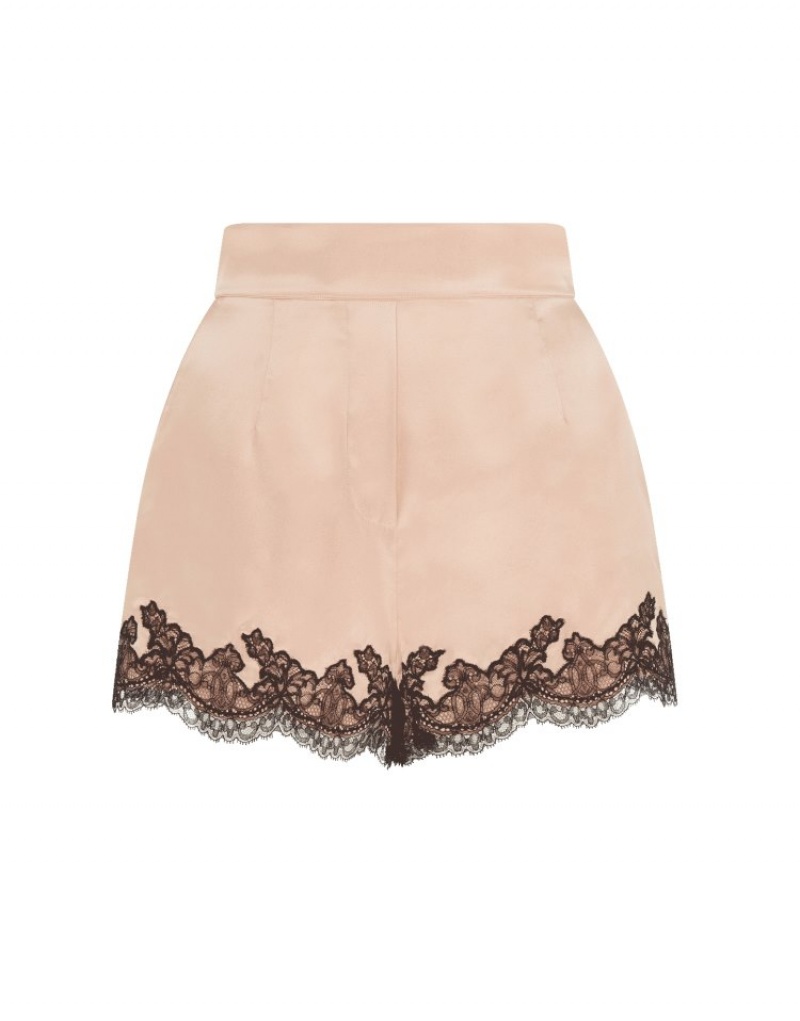 Agent Provocateur Amelea Shorts レディース ショートパンツ ピンク 日本 | C6O-7817