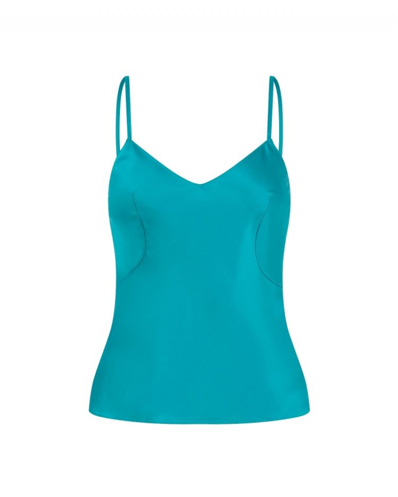 Agent Provocateur Arlette キャミソール レディース ランジェリー Teal 日本 | G4L-2501