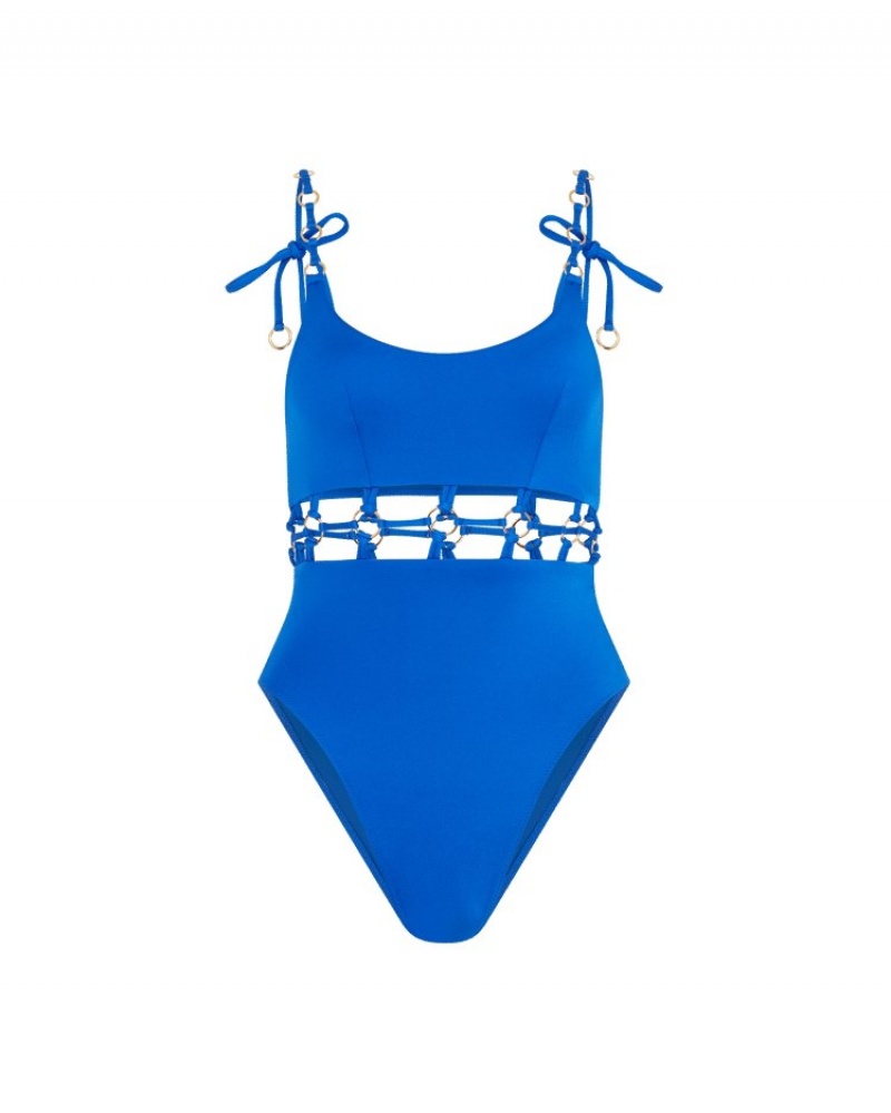 Agent Provocateur Ashia Tie Side ビキニ Bottom レディース ビキニボトム Cobalt 日本 | Y5Q-8705