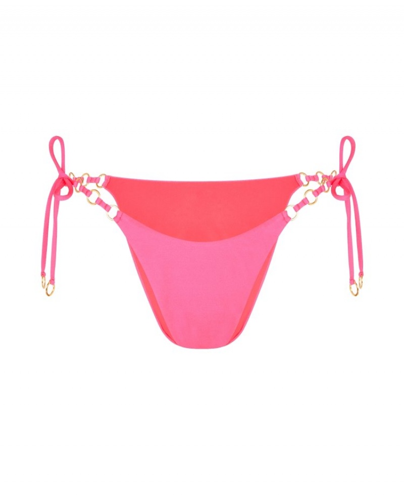 Agent Provocateur Ashia Tie Side ビキニ Bottom レディース ビキニボトム ピンク 日本 | M5C-0104