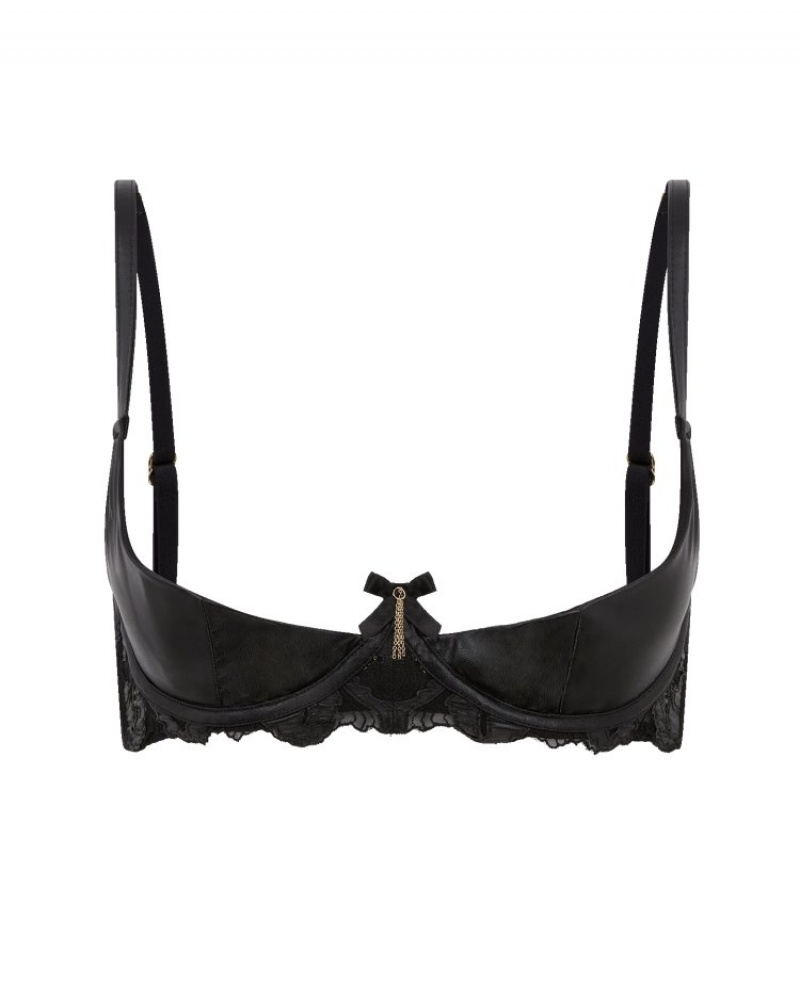 Agent Provocateur Babeta Demi Cup Underwired Bra レディース ブラ 黒 日本 | H6N-3396