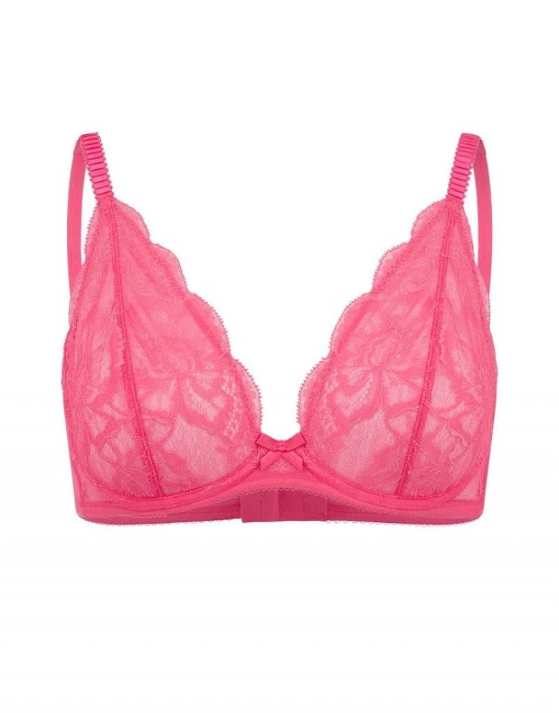 Agent Provocateur Bernie High Apex Underwired Bra レディース ブラ ピンク 日本 | B4X-3585