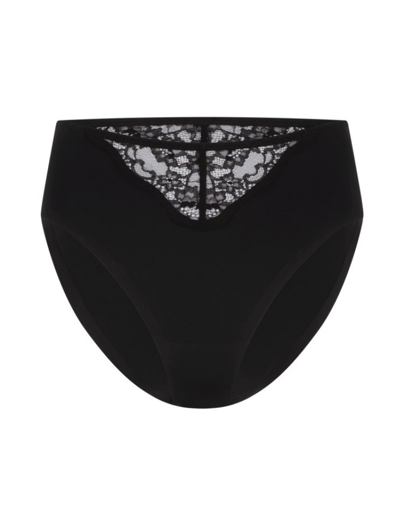 Agent Provocateur Brigette High Waisted Brief レディース ブリーフ 黒 日本 | U0G-7030