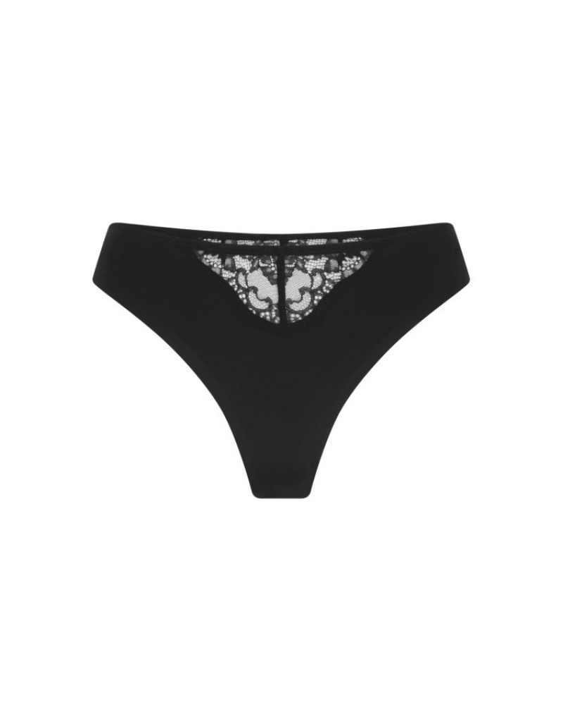 Agent Provocateur Brigette High Waisted Brief レディース ブリーフ 黒 日本 | U0G-7030