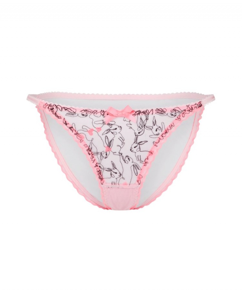 Agent Provocateur Bunnie Brief レディース ブリーフ ピンク 日本 | R9V-6684