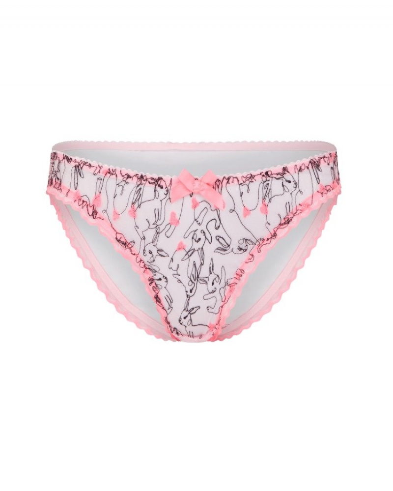 Agent Provocateur Bunnie Brief レディース ブリーフ ピンク 日本 | R9V-6684