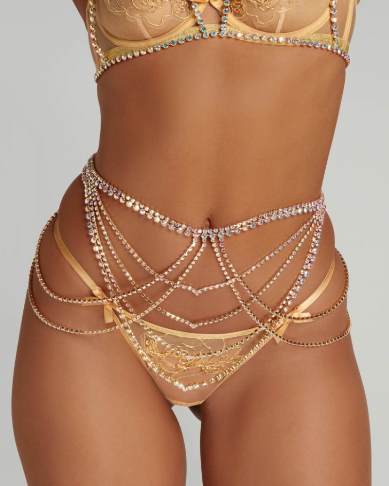 Agent Provocateur Carllina Belt レディース アクセサリー iridescent/gold 日本 | T3I-5632