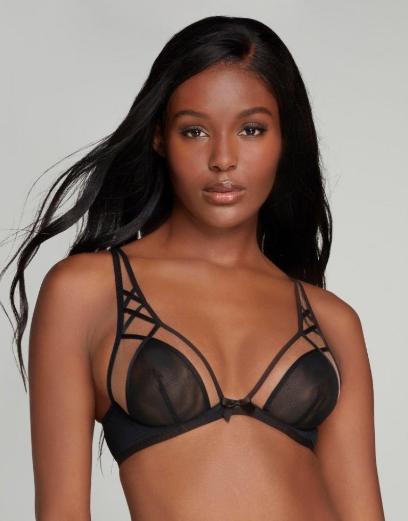 Agent Provocateur Cherise High Apex Underwired Bra レディース ブラ 黒 日本 | Z3L-1350