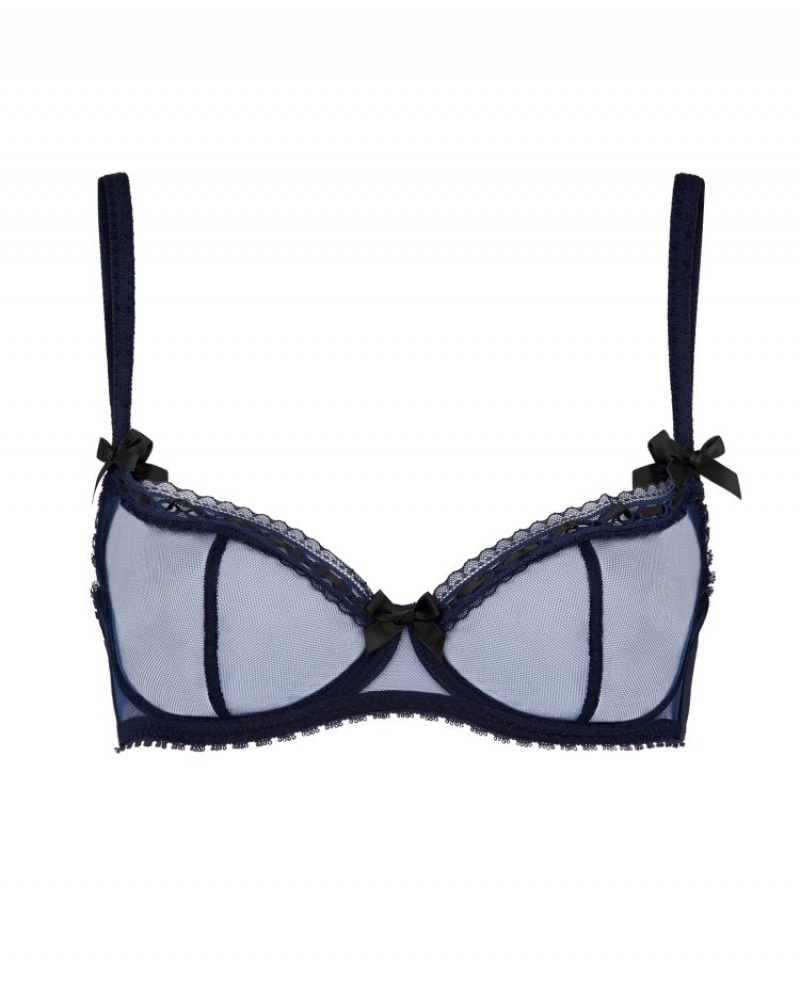 Agent Provocateur Claira Balconette Bra レディース ブラ Navy/Black 日本 | W2M-6228