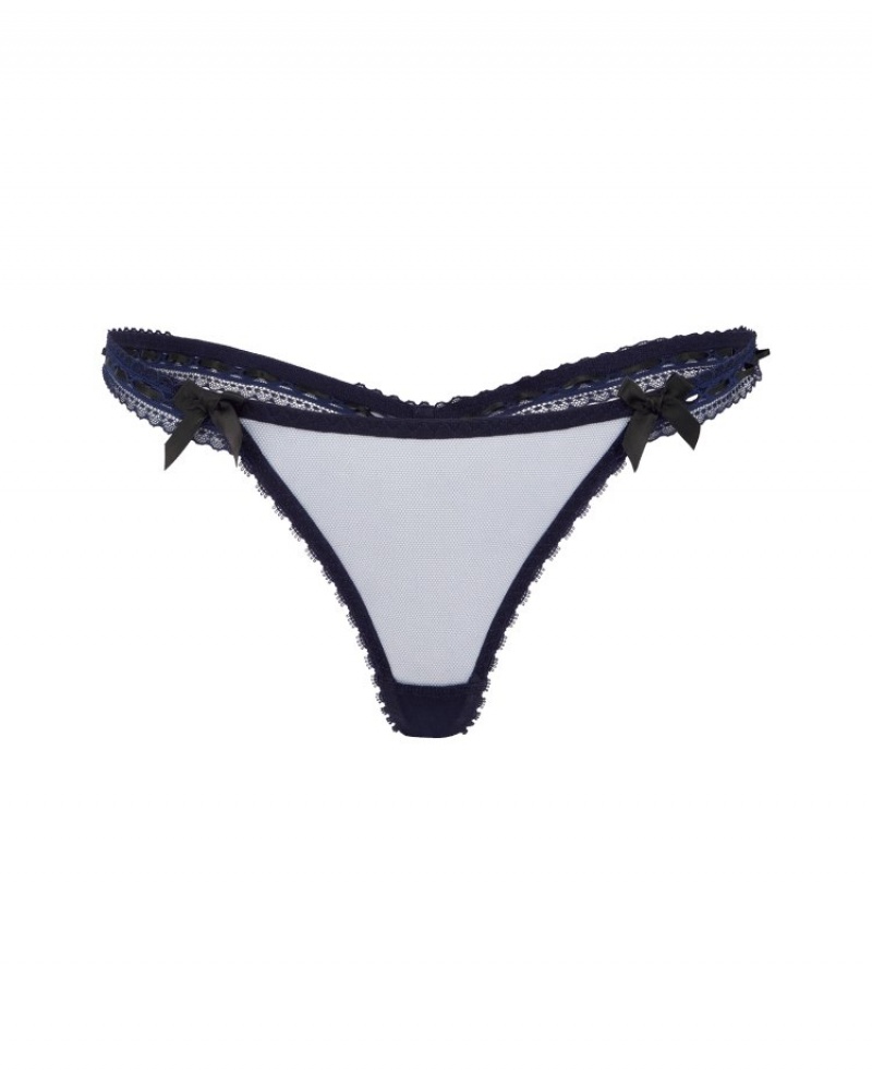 Agent Provocateur Claira Balconette Bra レディース ブラ Navy/Black 日本 | W2M-6228