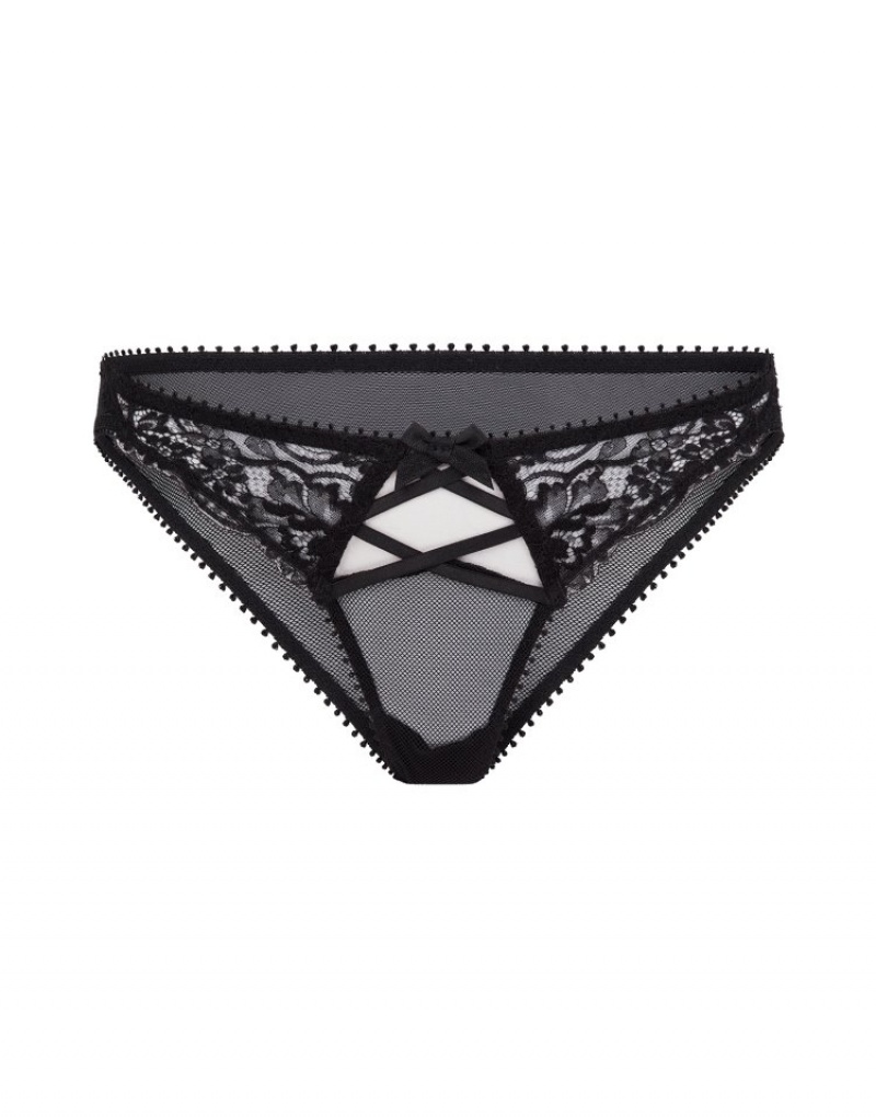 Agent Provocateur Cordellia ひも レディース Tバック 黒 日本 | R2W-4947