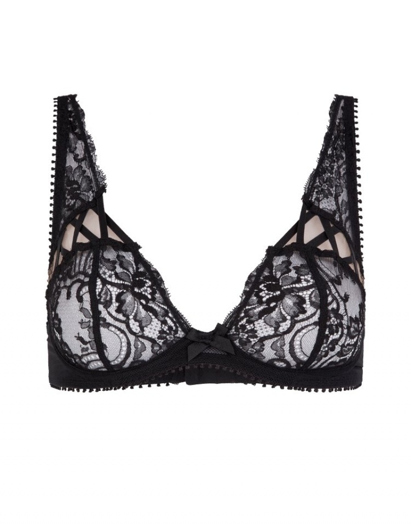 Agent Provocateur Cordellia ひも レディース Tバック 黒 日本 | R2W-4947