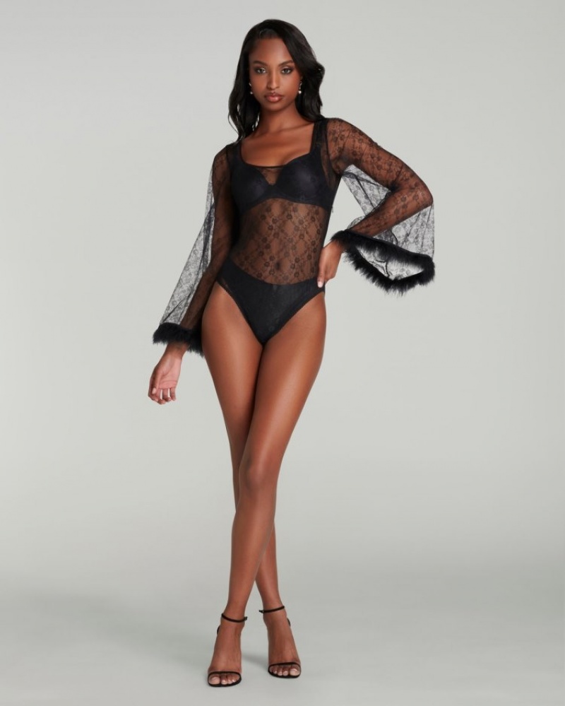 Agent Provocateur Courtnie Body レディース ボディスーツ 黒 日本 | U6Z-7550