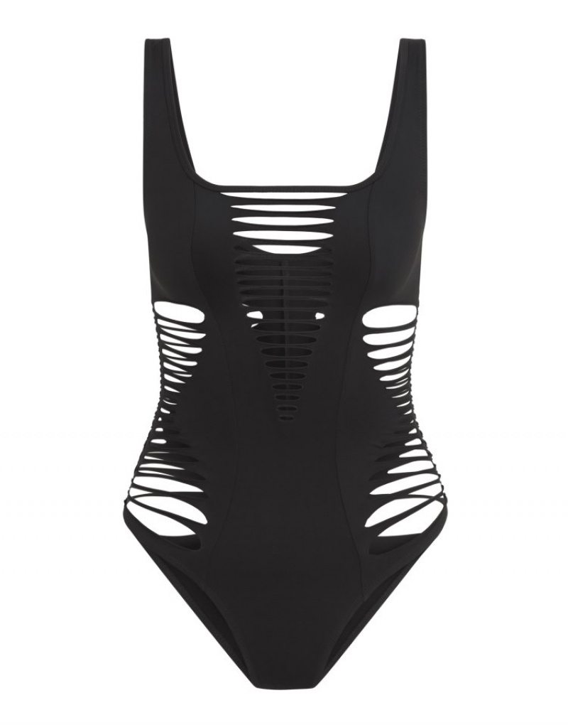 Agent Provocateur Dakotta Swimsuit レディース 水着 黒 日本 | F1B-4020