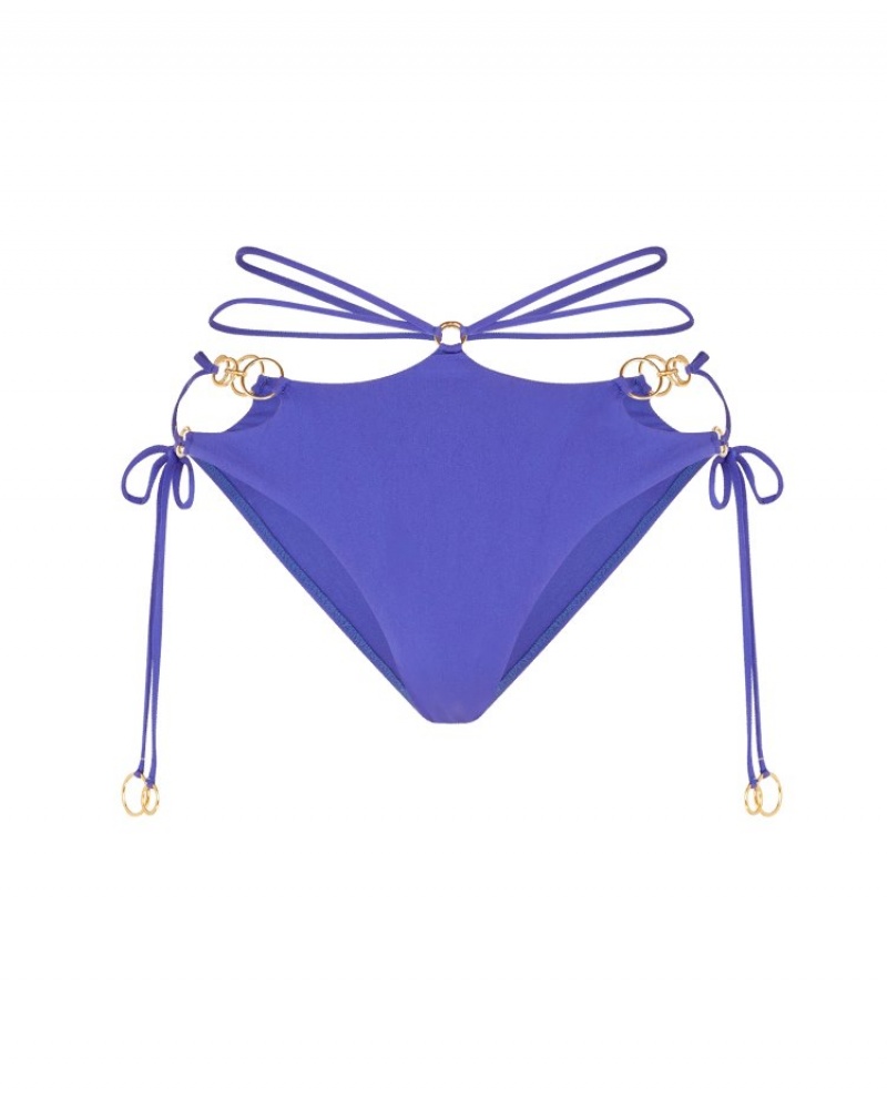 Agent Provocateur Davine Tie Side ビキニ Bottom レディース ビキニボトム 青 日本 | E6W-0609