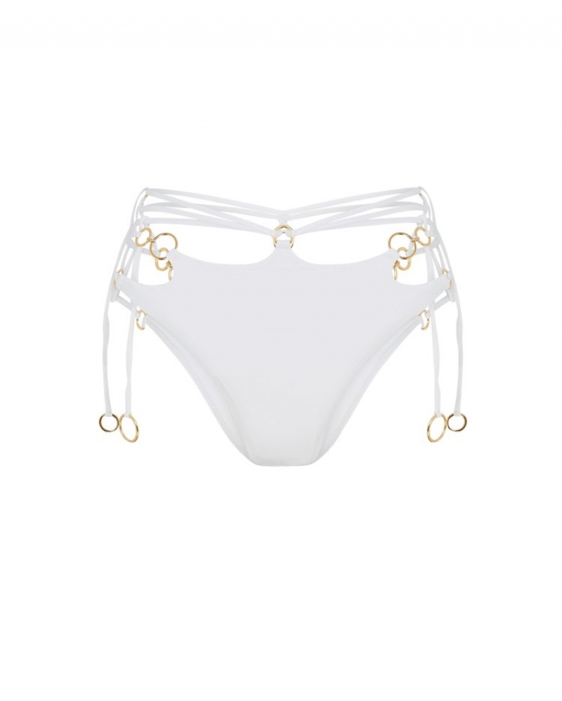 Agent Provocateur Davine ビキニ Bottom レディース ビキニボトム 白 日本 | D0I-9388