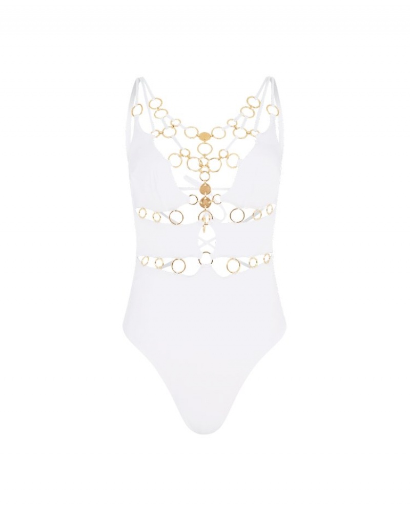 Agent Provocateur Davine ビキニ Top レディース ビキニトップ 白 日本 | N2T-2057