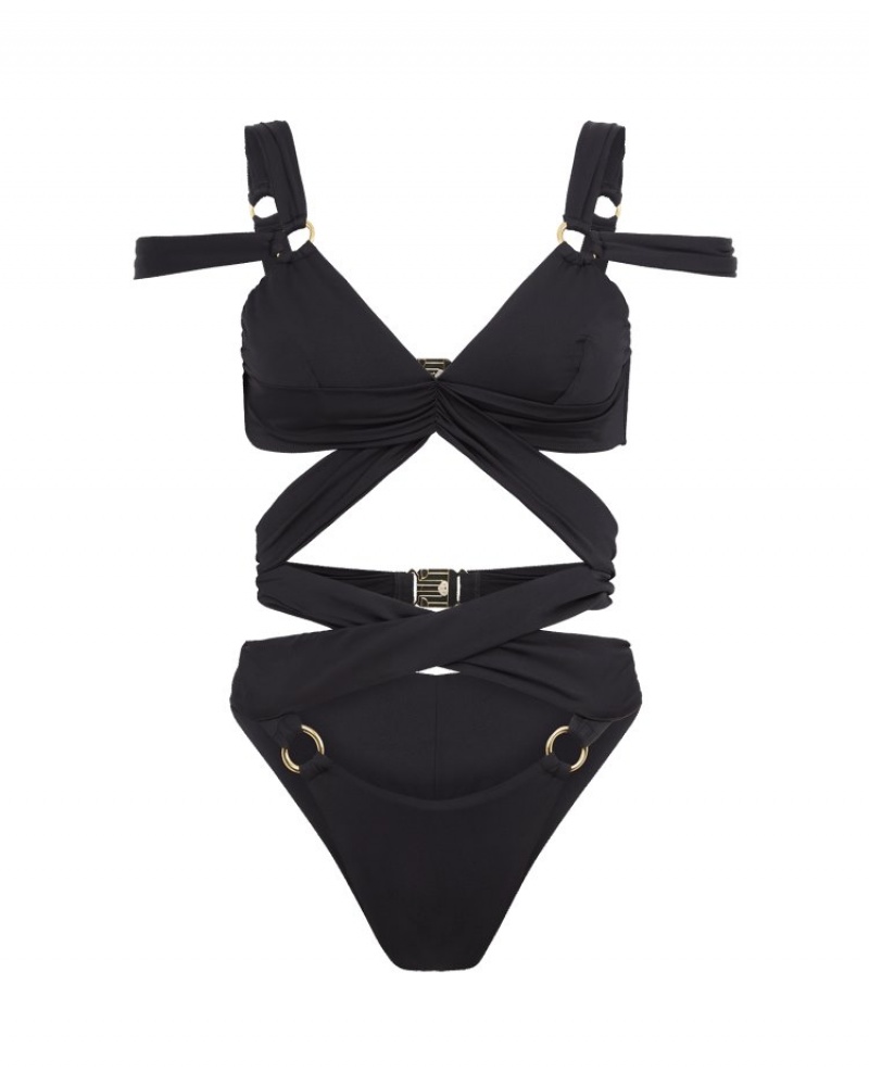 Agent Provocateur Desiray Swimsuit レディース 水着 黒 日本 | Z6V-5841