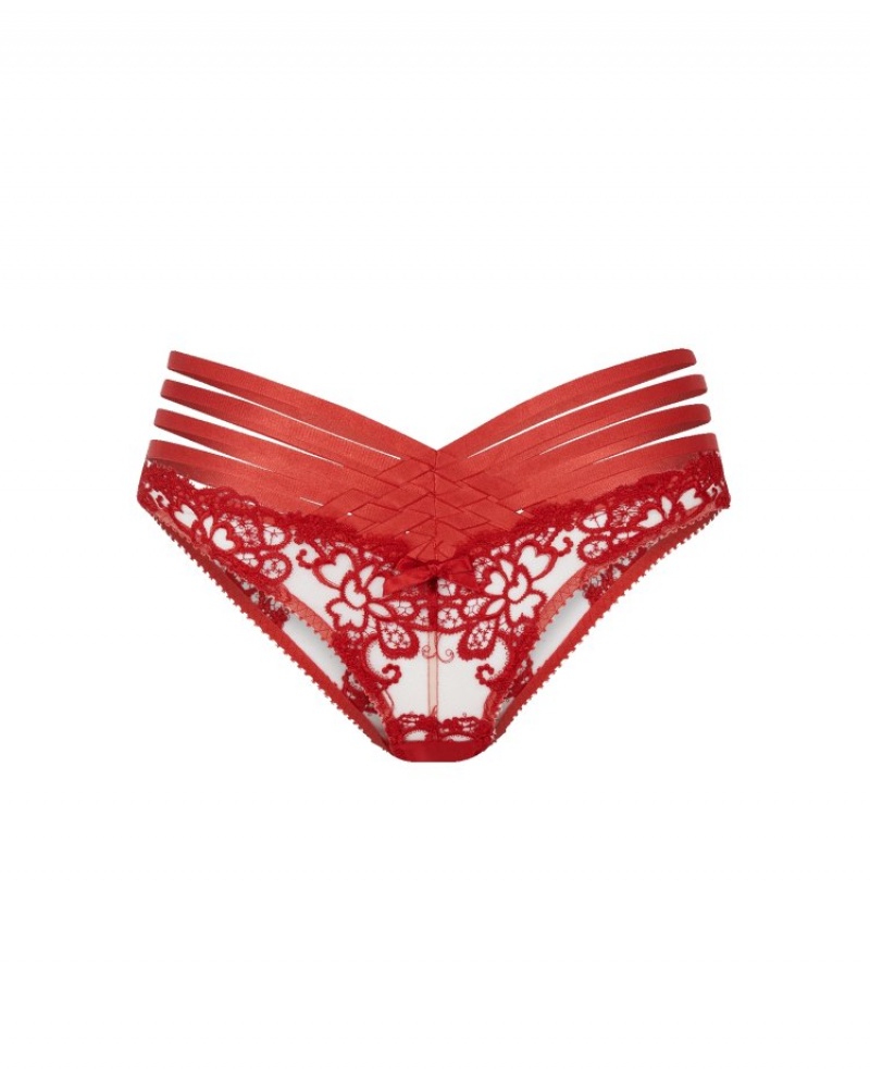 Agent Provocateur Dioni Garter Set レディース ガーター 赤 日本 | P1T-2166