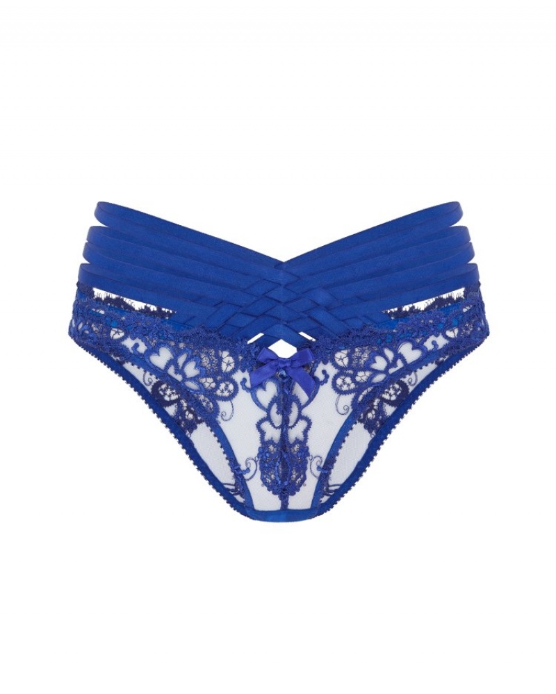 Agent Provocateur Dioni ひも レディース Tバック Cobalt 日本 | T6H-8959