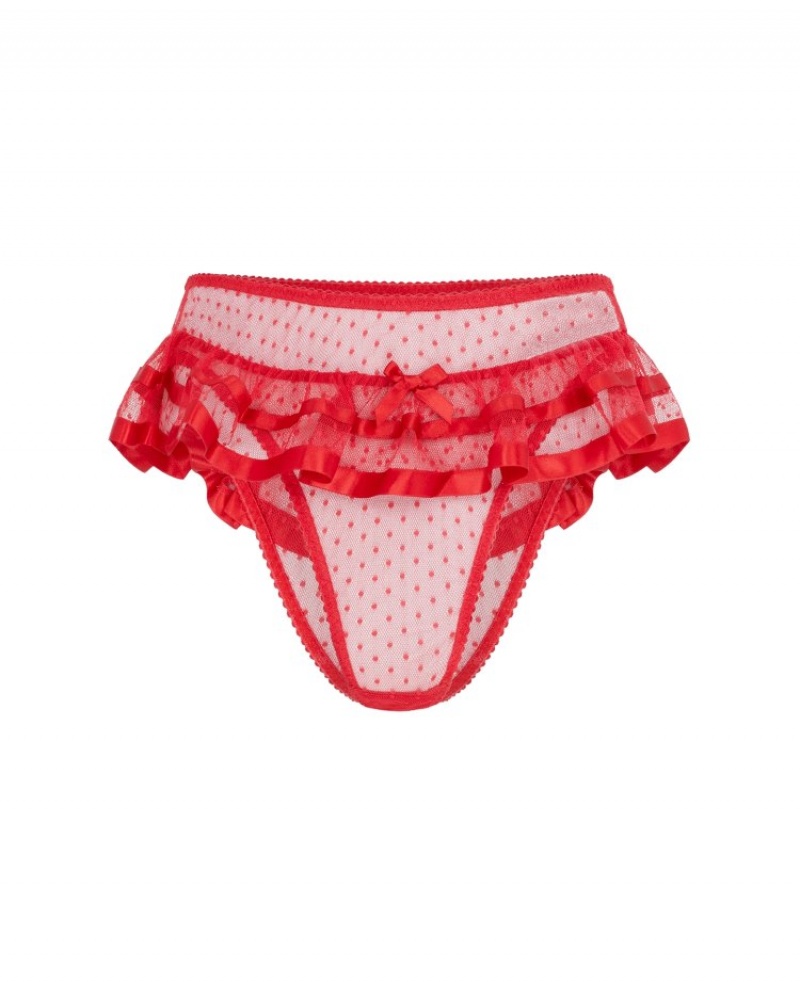 Agent Provocateur Ellora Ouvert レディース ニッカーズ 赤 日本 | J7P-3998